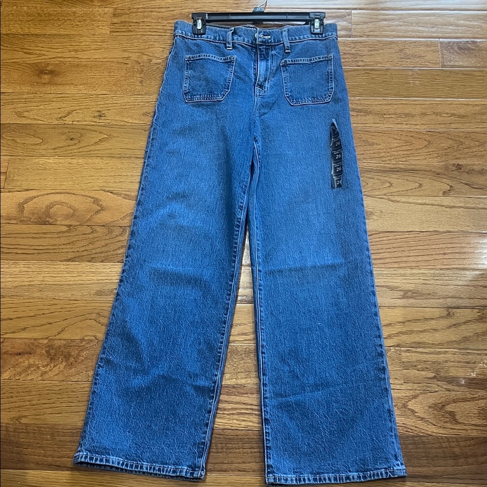 J. Crew Blue Flare & Wide Leg Jeans.29” inseam